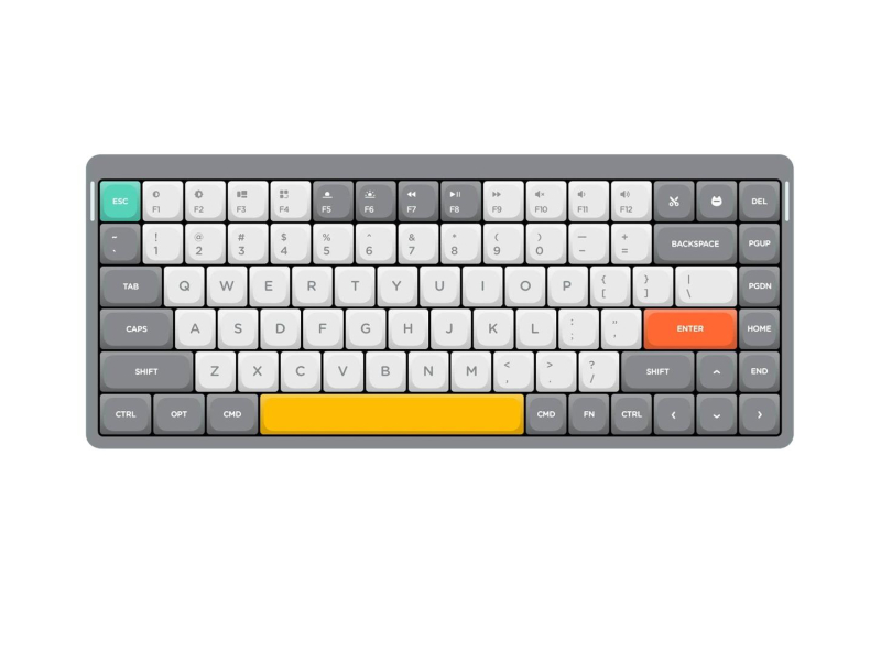 NuPhy Air75 Gateron G Pro Red